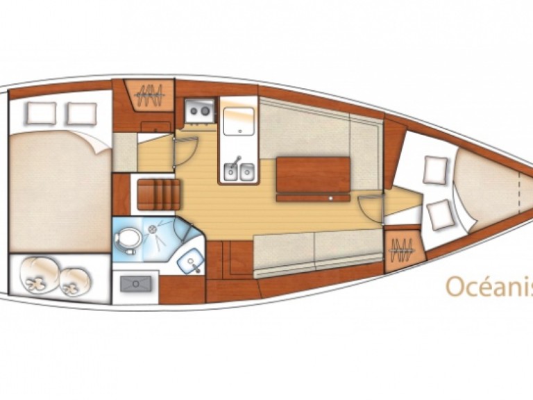 Bénéteau Oceanis 31 Dl charter bareboat or skippered in  Arzon