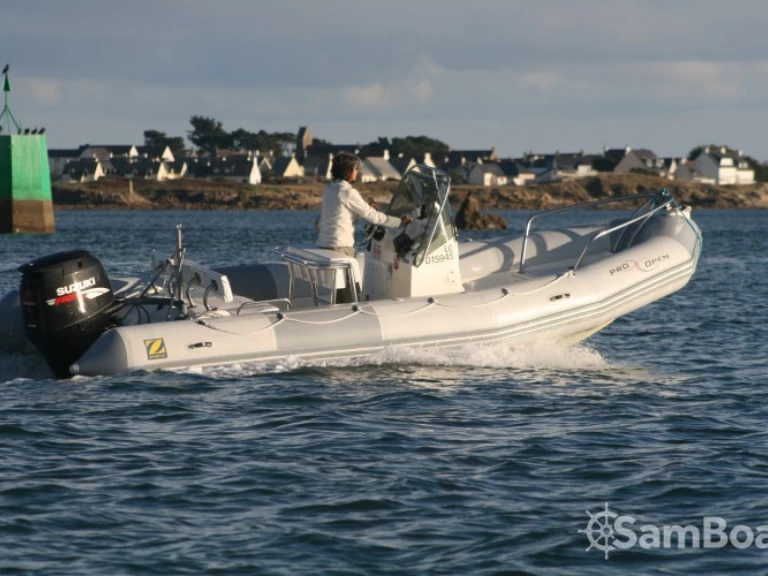 RIB hire in Port-Louis - Zodiac ZODIAC 650 PRO OPEN