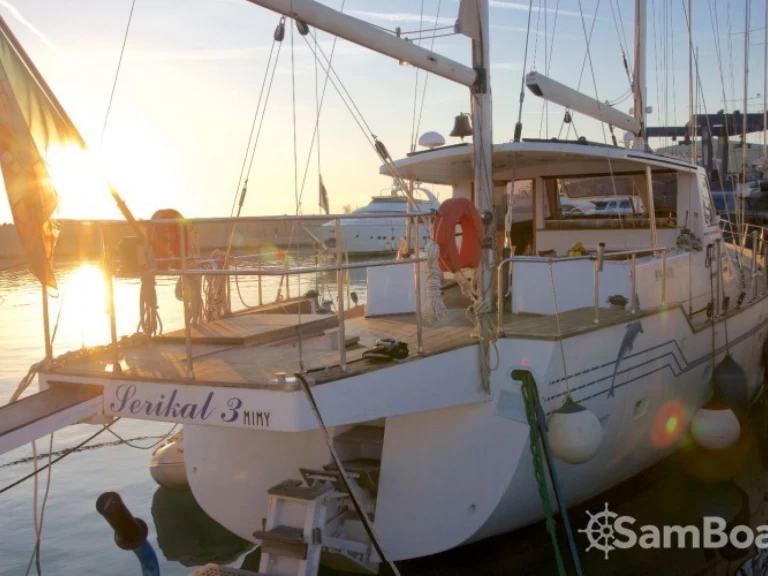 Bordogna-Pacifico Bordogna Pacifico 77 charter bareboat or skippered in  Sant Antoni de Portmany
