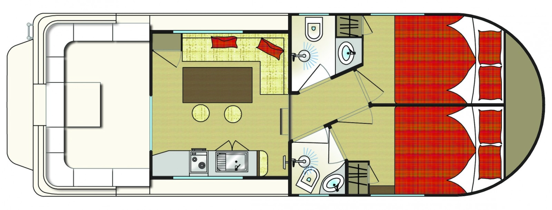 Yacht charter Chioggia - New-Con-Fly Twins on SamBoat