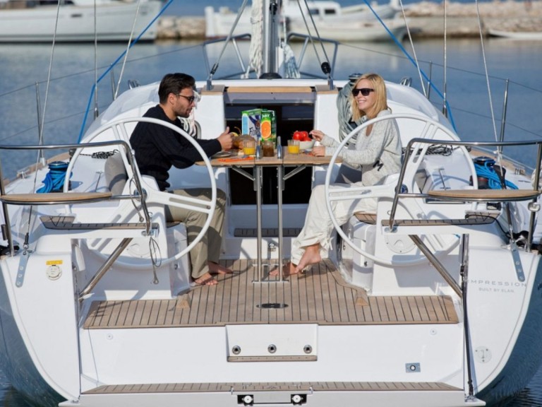 Hire Sailboat Elan with a boat licence