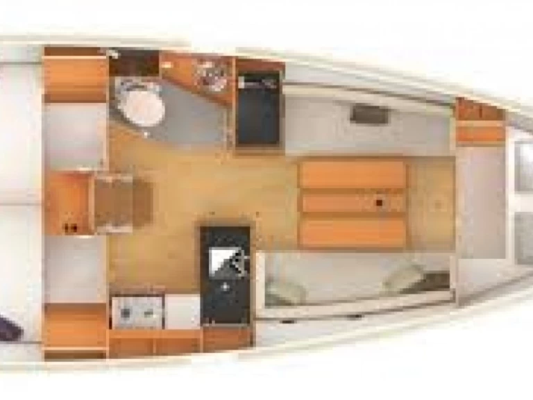 Hire Sailboat Jeanneau with a boat licence