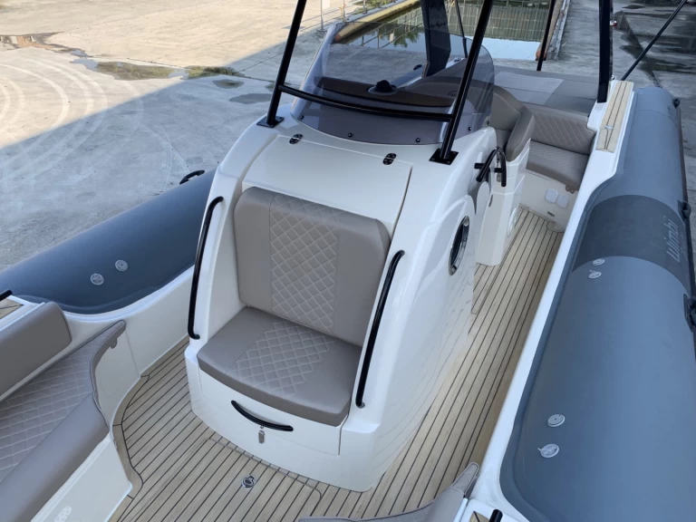 Hire RIB with or without skipper Black by 3BBB Port Grimaud