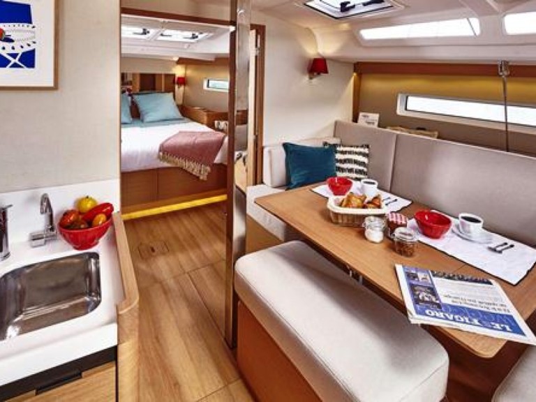 Jeanneau Sun Odyssey 440 charter bareboat or skippered in  Volos