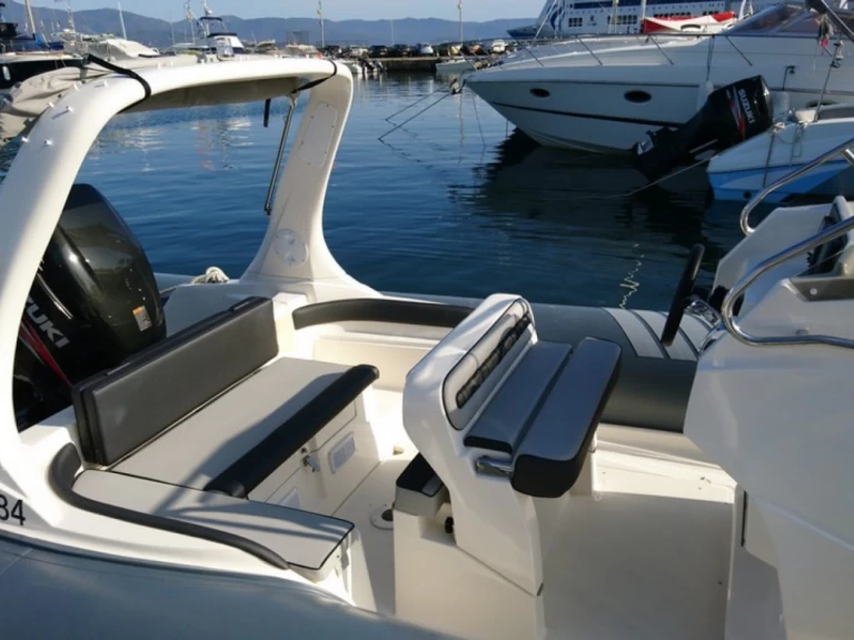 Lomac 790 in charter bareboat or skippered in  Ajaccio