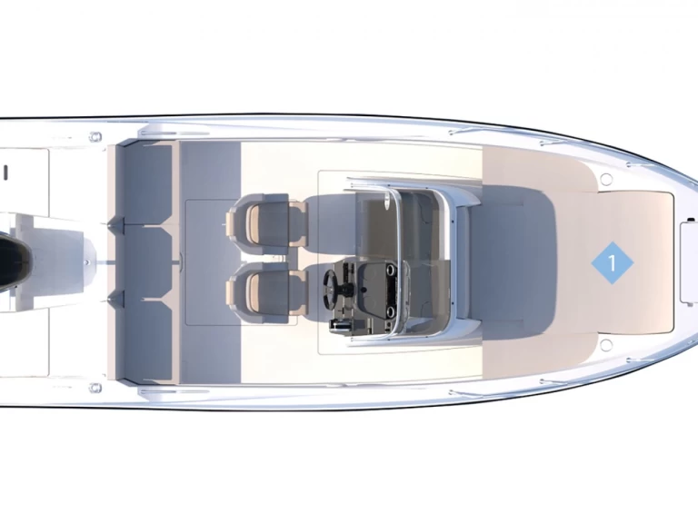 Motorboat hire in Mahón - Quicksilver Quicksilver 675 Activ Open