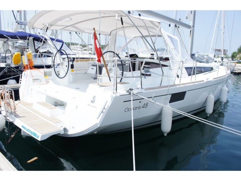 Bénéteau Oceanis 48 LR charter bareboat or skippered in  Šibenik