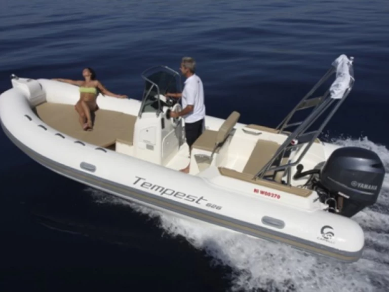 Capelli Tempest 626 charter bareboat or skippered in  Propriano