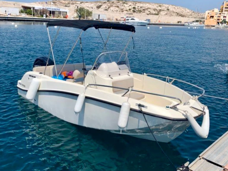 Quicksilver Activ 505 Open charter bareboat or skippered in  Marseille