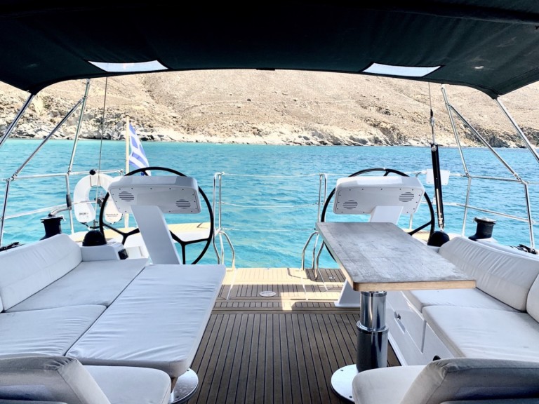 Hanse Hanse 508 charter bareboat or skippered in  Nikiána