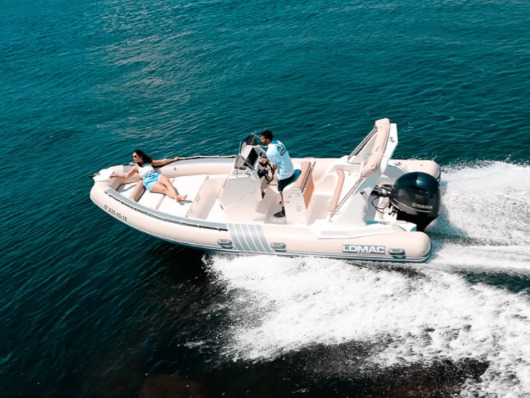 Hire RIB with or without skipper Lomac Roses