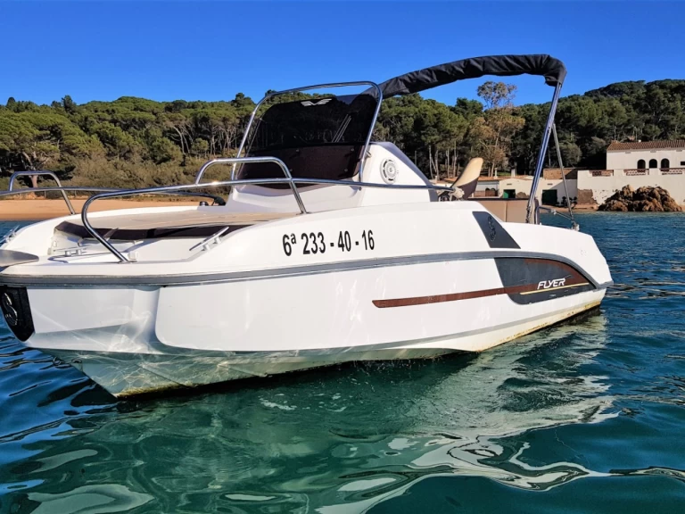 Motorboat hire in Palamós - Bénéteau Flyer 5.5 SUNdeck