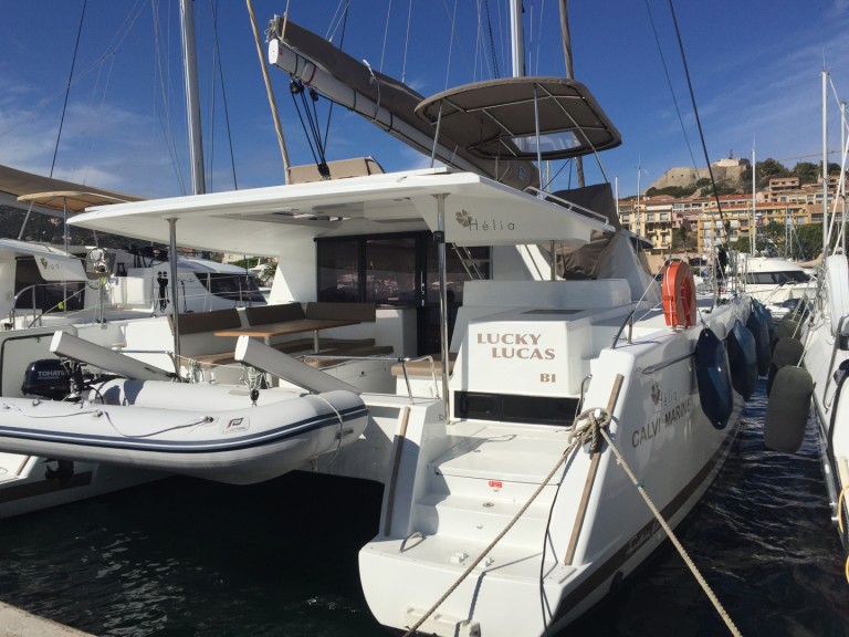 Hire Catamaran with or without skipper 1 Calvi