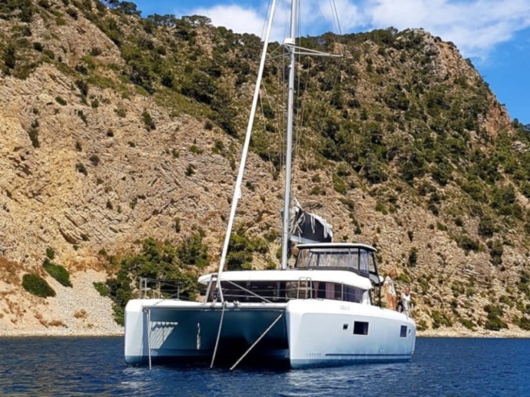 Lagoon Lagoon 42 charter bareboat or skippered in  Sant Antoni de Portmany