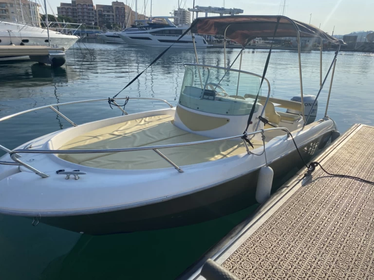 Sessa Marine Key Largo 20 Deck charter bareboat or skippered in  Fréjus