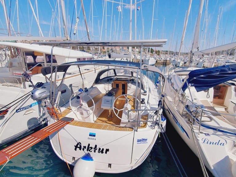 Bavaria Cruiser 34 charter bareboat or skippered in  Pula