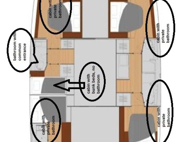 Charter a Fountaine Pajot Saona 47 in Biograd na Moru on Samboat