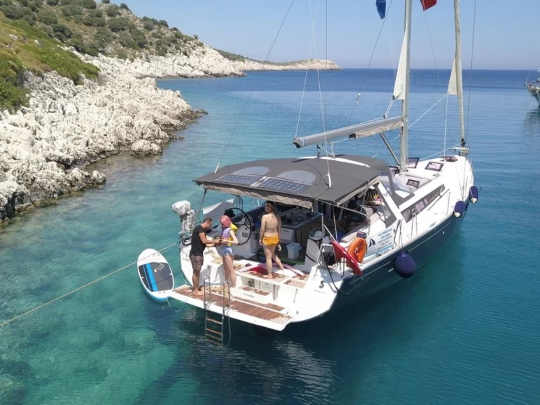 Bénéteau Oceanis 48 charter bareboat or skippered in  Kaş