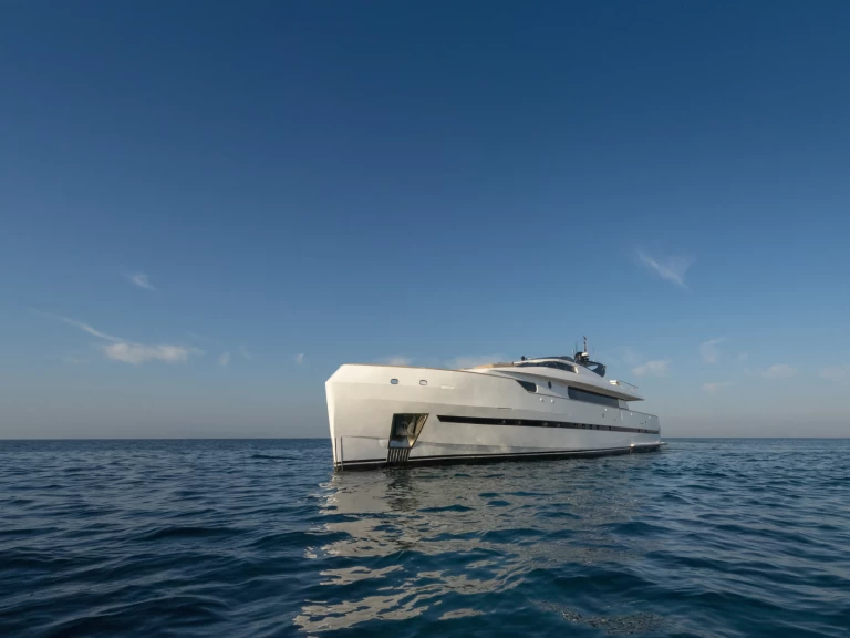 Bugari Bugari 100 - 5 + 2 cab. charter bareboat or skippered in  Alimos