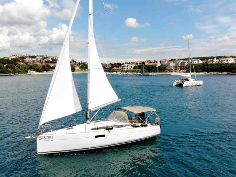 Jeanneau Sun Odyssey 349 charter bareboat or skippered in  Pula