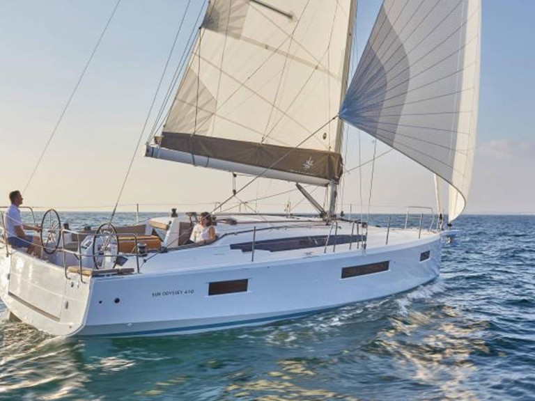 Jeanneau Sun Odyssey 410 charter bareboat or skippered in  Punat
