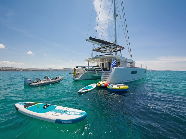 Lagoon Lagoon 52 charter bareboat or skippered in  Alimos