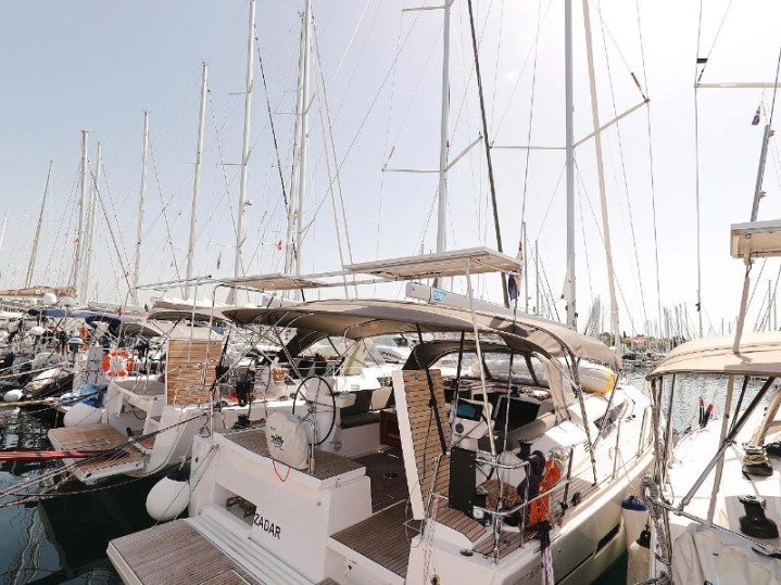 Dufour Dufour 520 Grand Large charter bareboat or skippered in  Biograd na Moru