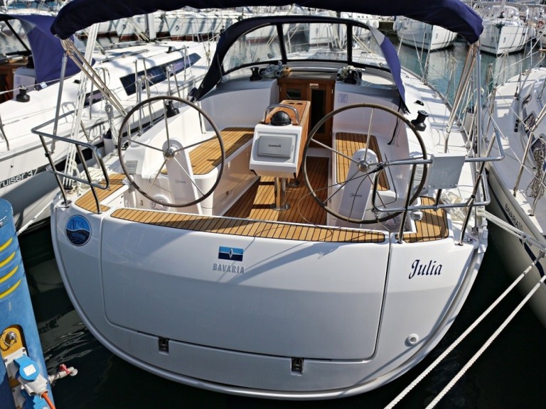 Bavaria Cruiser 37 charter bareboat or skippered in  Sukošan