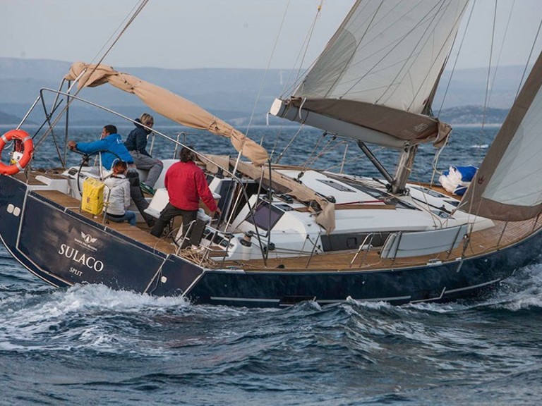 Dufour Dufour 460 Grand Large charter bareboat or skippered in  Primošten