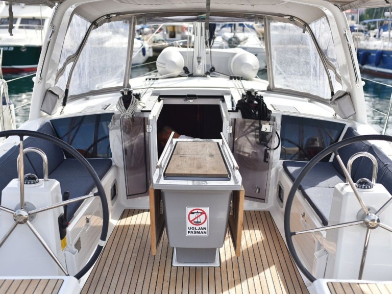 Bénéteau Oceanis 41.1 charter bareboat or skippered in  Zadar