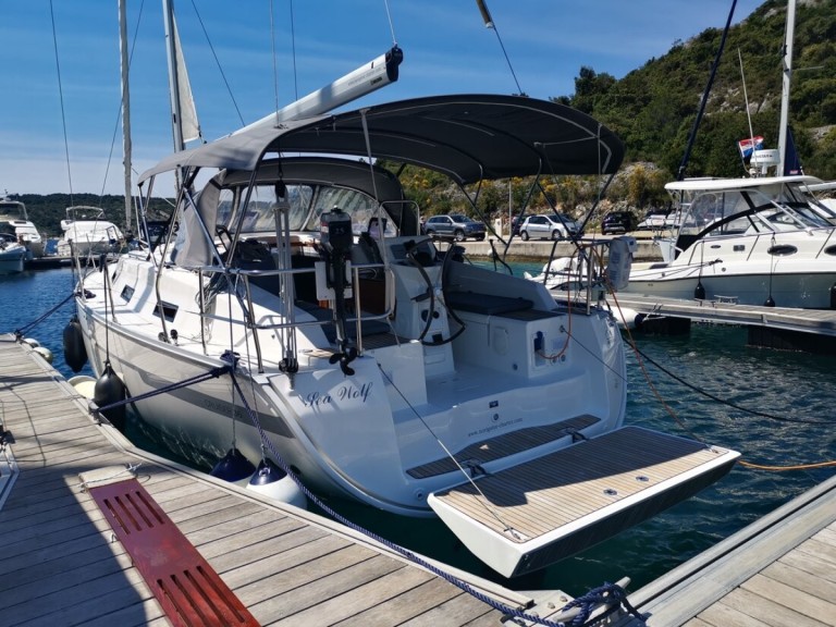 Bavaria Cruiser 36 charter bareboat or skippered in  Primošten
