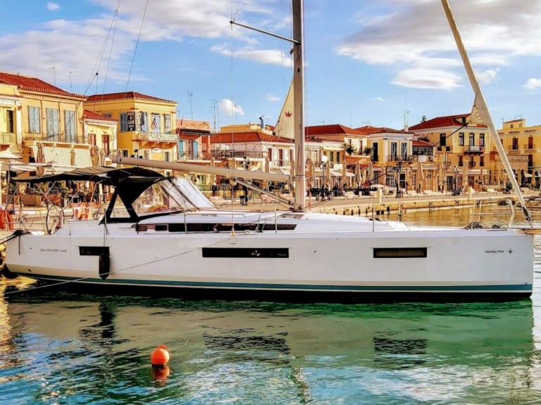 Jeanneau Sun Odyssey 440 charter bareboat or skippered in  Rhodes (City)