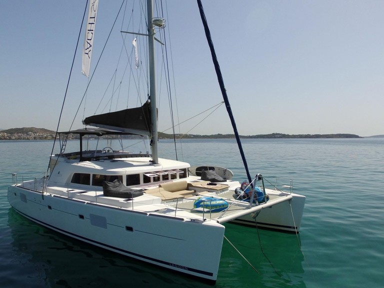 Yacht hire Alimos cheap Lagoon 500