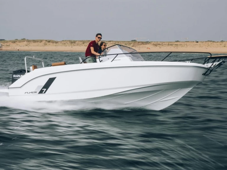 Yacht hire Mahón cheap Flyer 7 SUNdeck