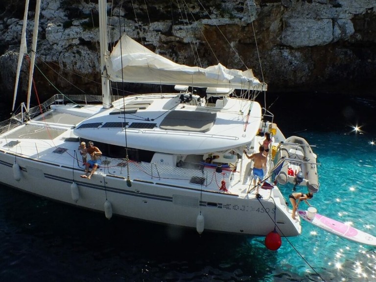 Lagoon Lagoon 450 Sport Top charter bareboat or skippered in  Palma de Mallorca