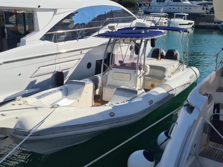 Zodiac Medline 3 charter bareboat or skippered in  Sant Antoni de Portmany