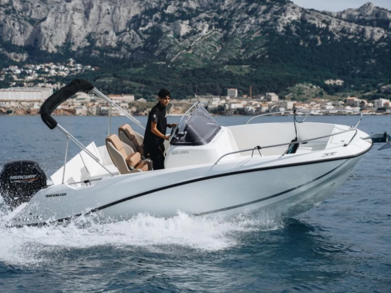 Hire a Quicksilver Activ 605 Open Marseille