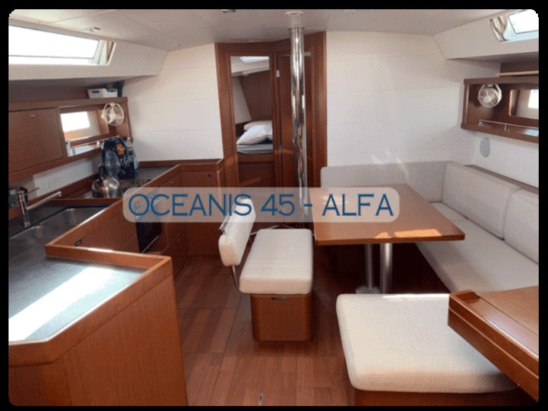 Yacht hire Gouvia cheap Oceanis 45