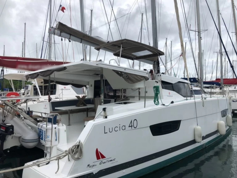 Hire a Fountaine Pajot Lucia 40 Le Marin