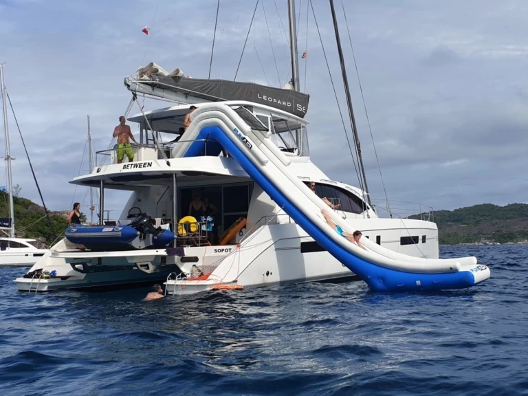Leopard Catamarans / Robertson & Caine Leopard 58 charter bareboat or skippered in  Eden Island