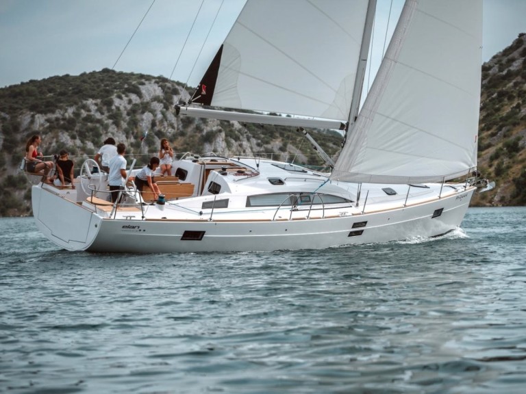 Elan Impression 45.1 charter bareboat or skippered in  Pula
