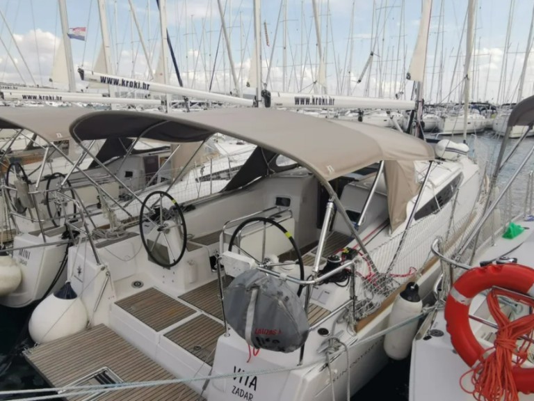 Jeanneau Sun Odyssey 349 charter bareboat or skippered in  Sukošan
