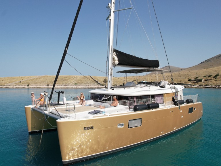 Lagoon Lagoon 450 F charter bareboat or skippered in  Pirovac