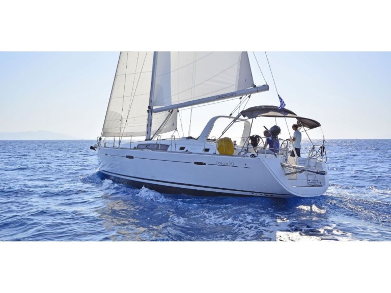 Bénéteau Oceanis 50 Family charter bareboat or skippered in  Alimos Marina