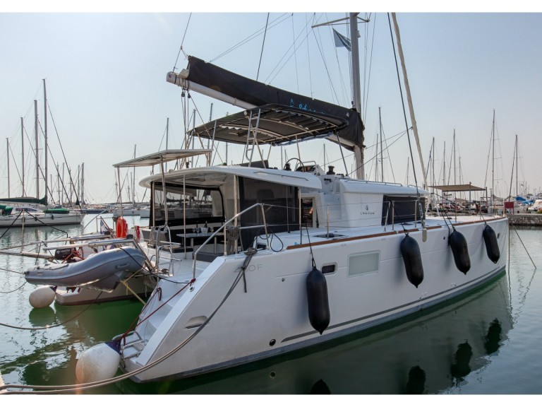 Lagoon Lagoon 450 F charter bareboat or skippered in  Alimos Marina