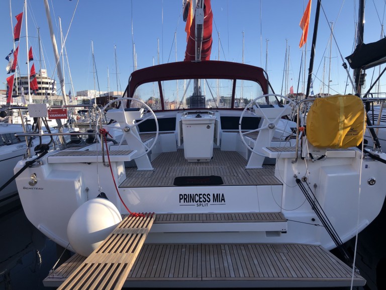 Bénéteau Oceanis 46.1 charter bareboat or skippered in  Split