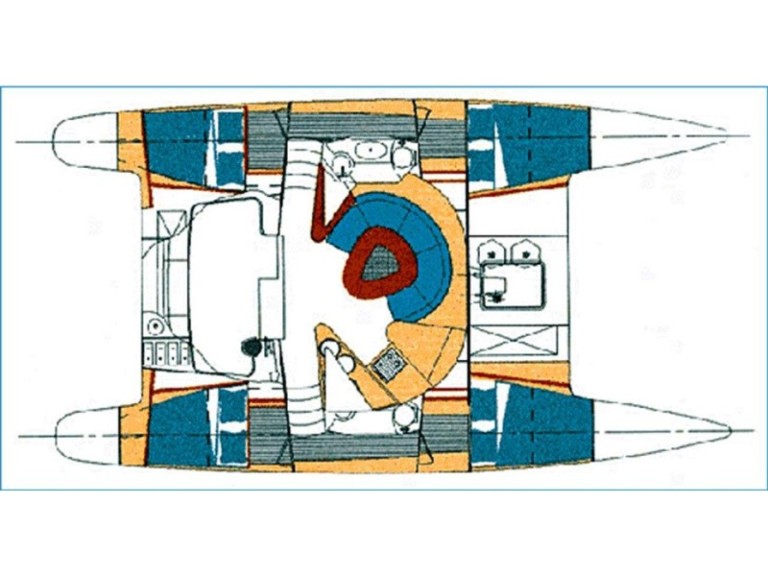 Catamaran to hire Volos at the best price