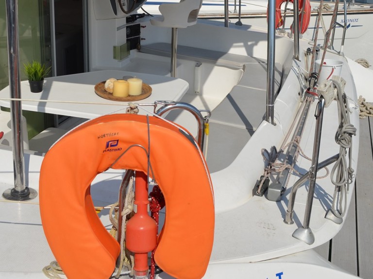 Fountaine Pajot Athena 38 charter bareboat or skippered in  Volos