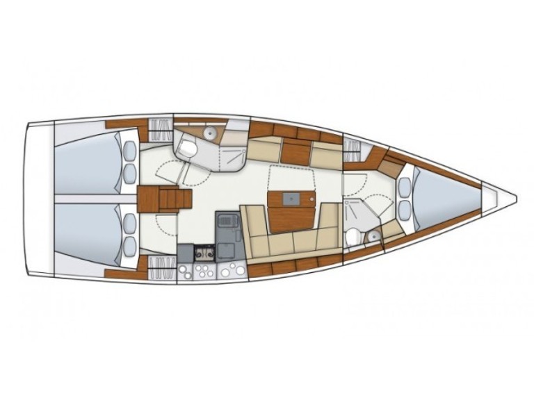 Charter a Hanse Hanse 415 in Ibiza Town on Samboat