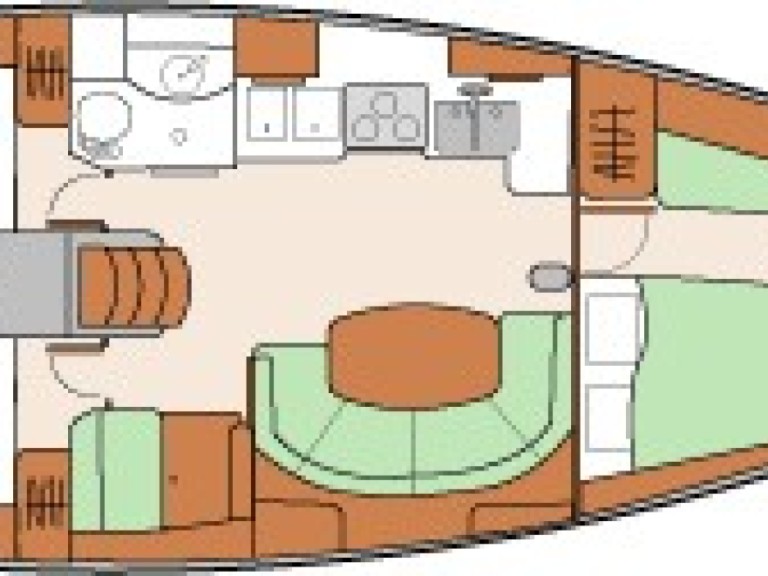 Hire Sailboat Bénéteau with a boat licence